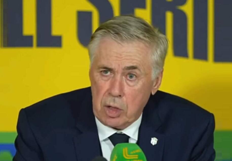 Carlo Ancelotti pede paciência após empate da Seleção Brasileira com a Austrália