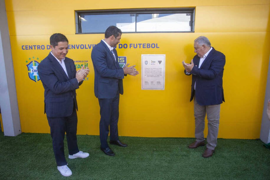 CBF inaugura centro de futebol em Campo Grande com investimento acima de R$ 10 milhões