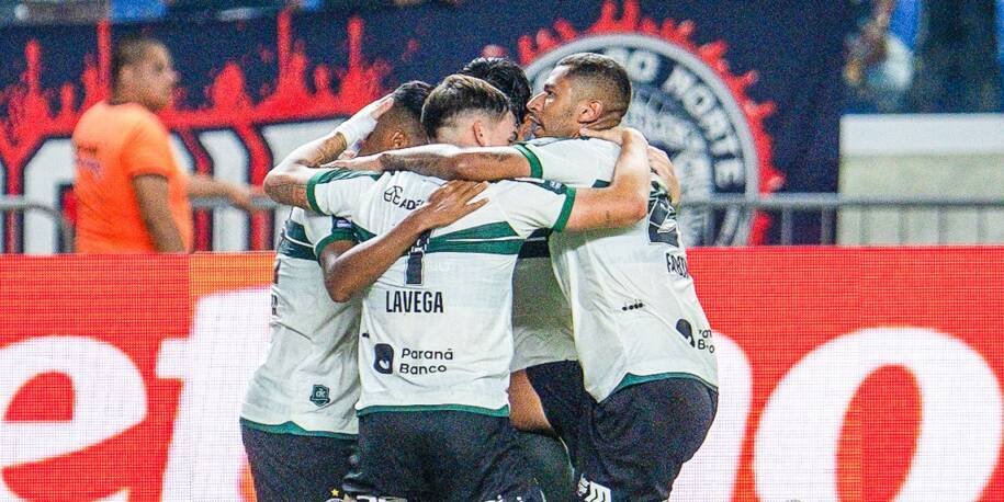 Coritiba supera Remo com virada emocionante e gol aos 48 minutos no Mangueirão