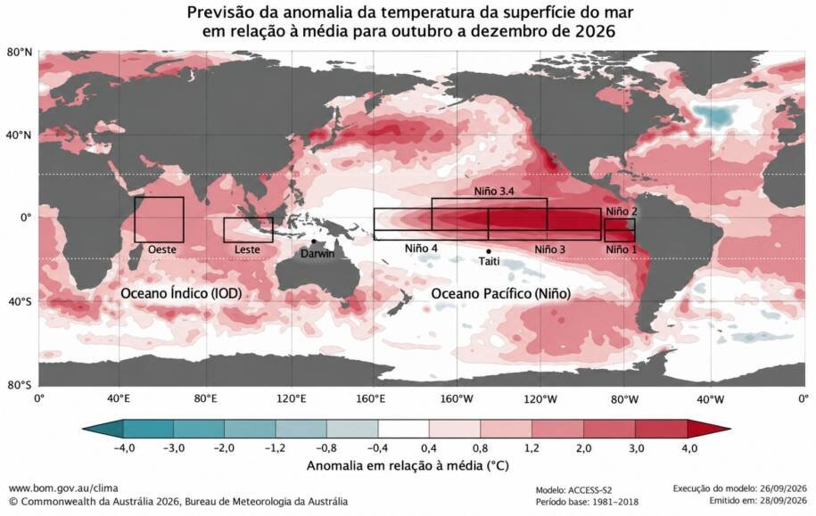 Defesa Civil de SC classifica El Niño como muito forte e alerta para temporais