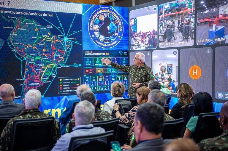 Exército Brasileiro lidera Exercício Guardião Cibernético 8.0 com 1.300 participantes
