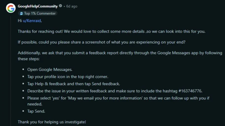 Google Mensagens expõe segredos íntimos de usuários em falha grave
