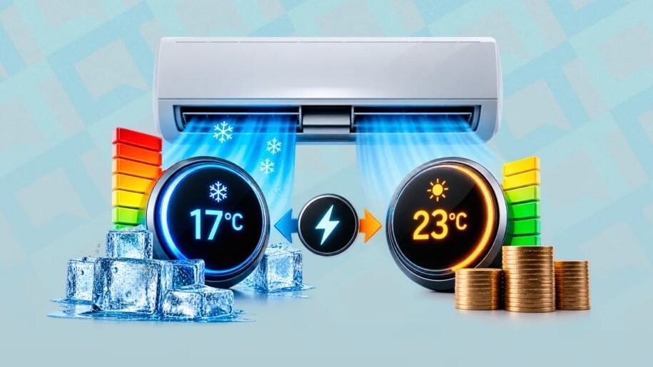 Gree revela: ar-condicionado a 17ºC consome mais energia que a 23ºC!