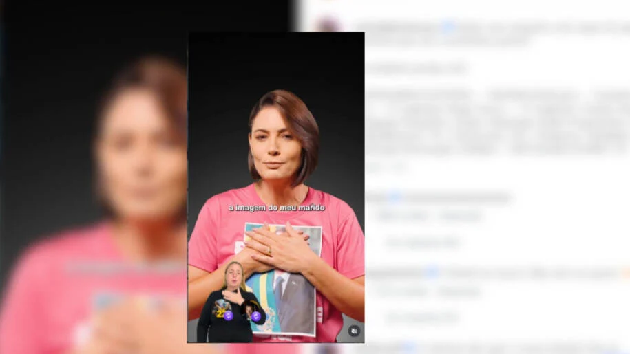 Juiz Rafael Mota libera propaganda de Michelle com imagem de Bolsonaro após revisão