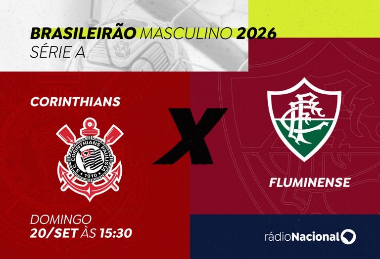 Rádio Nacional transmite Corinthians x Fluminense e gera expectativa na 28ª rodada