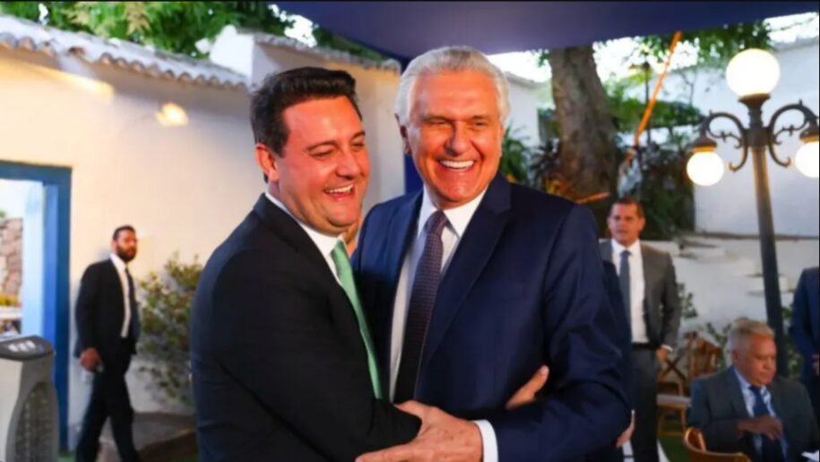 Ronaldo Caiado anuncia Ratinho Junior como futuro ministro da Infraestrutura