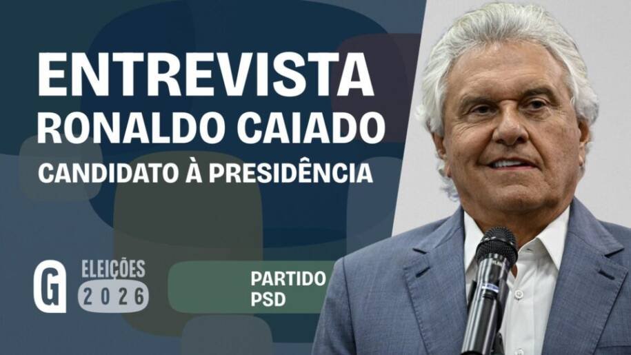 Ronaldo Caiado revela propostas de governo em entrevista tensa na Gazeta do Povo