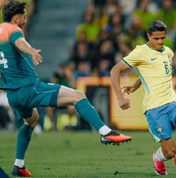 Seleção Brasileira empata em 1 a 1 com Austrália e Ancelotti enfrenta críticas