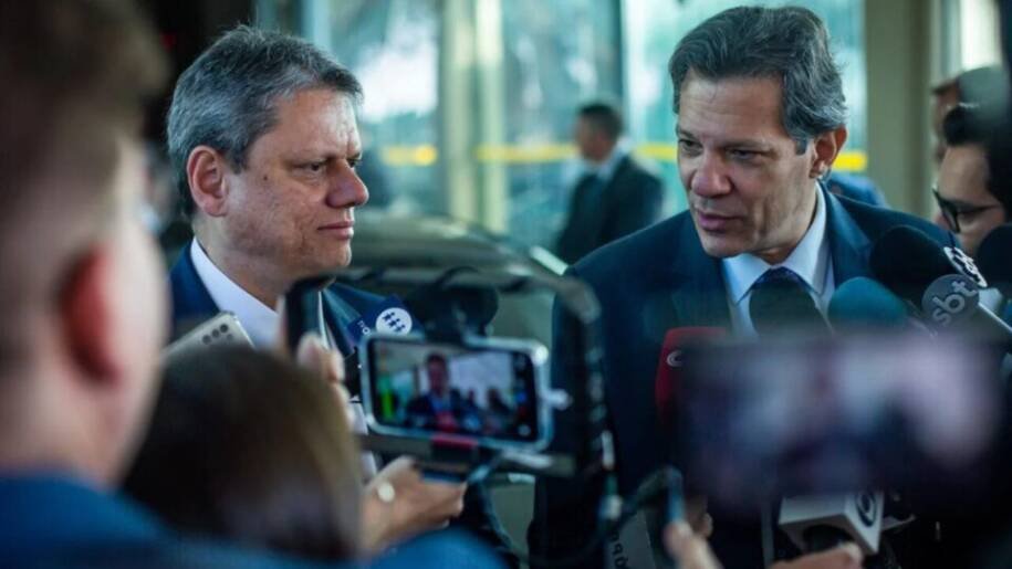 Tarcísio de Freitas desafia Fernando Haddad e provoca polêmica no debate