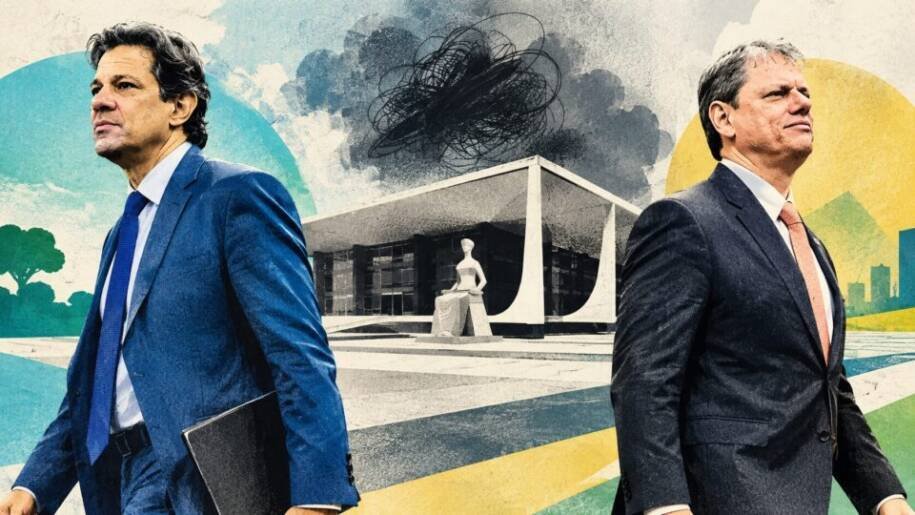 Tarcísio de Freitas e Fernando Haddad enfrentam tensão nas eleições 2026 em SP