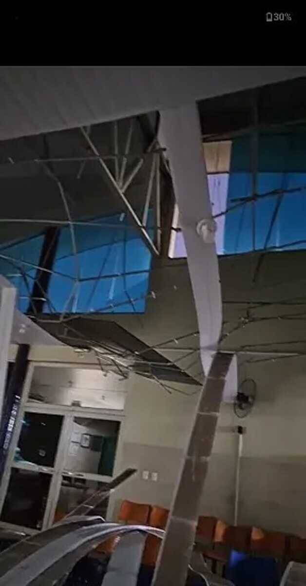 UPA Universitário em Campo Grande sofre colapso após anos de infiltrações