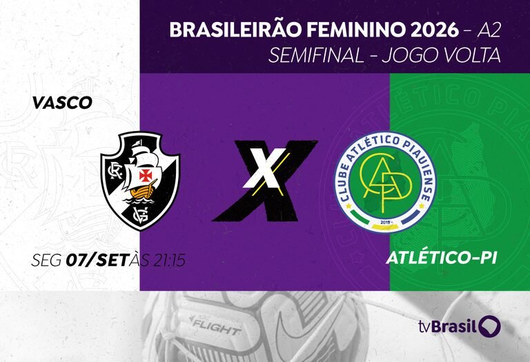 Vasco e Atlético-PI duelam por vaga na final do Brasileirão Feminino A2 hoje!