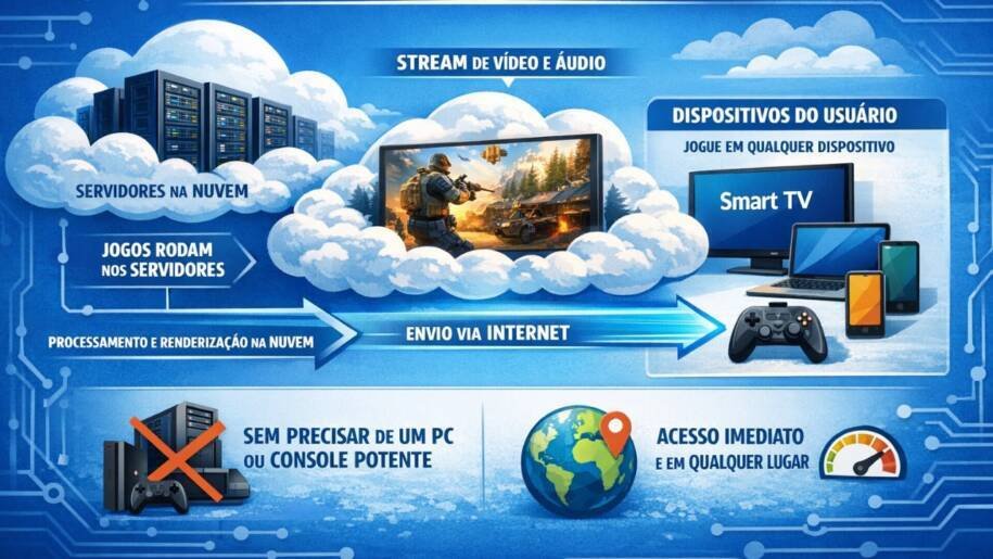 Xbox Cloud Gaming e GeForce Now transformam jogos no Brasil; Netflix Games avança