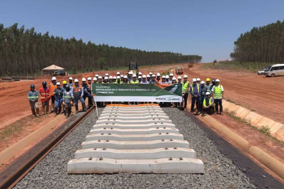 Arauco avança na construção de ferrovia de R$ 1,2 bilhão e gera polêmica