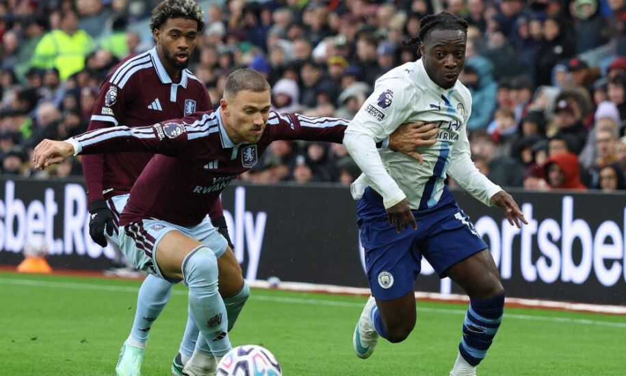 Aston Villa surpreende Manchester City com vitória de 2 a 1 no Villa Park