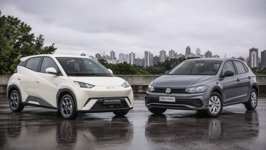 Chevrolet mantém liderança, mas BYD surpreende com Dolphin Mini no pódio