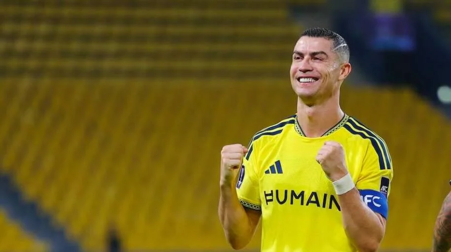 Cristiano Ronaldo marca novamente e Al-Nassr vence Neftchi Fargona na Champions