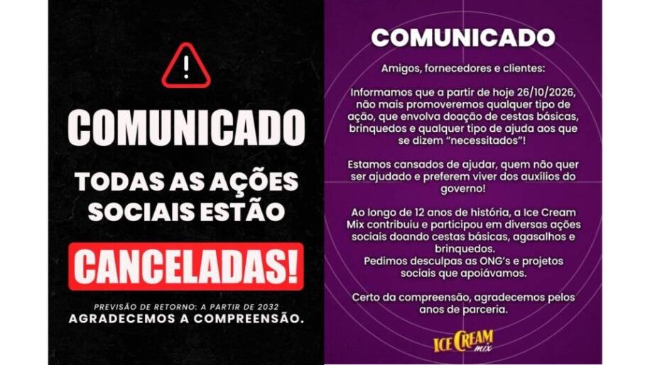 Empresários encerram ações sociais após reeleição de Lula e geram polêmica