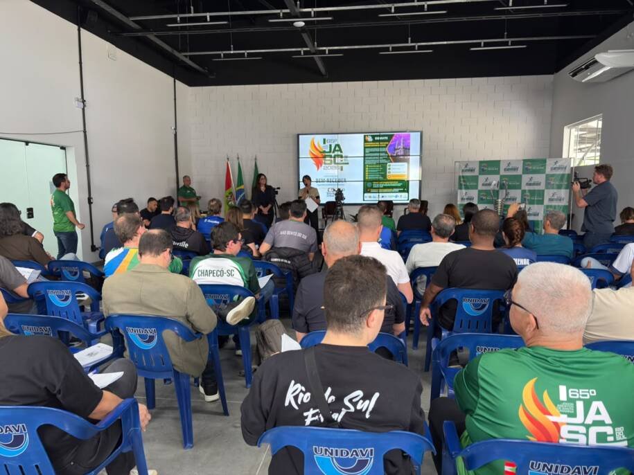Fesporte realiza congresso técnico dos Jasc e promete movimentar Rio do Sul