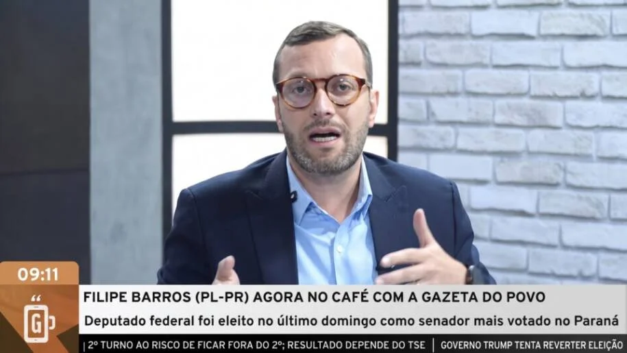 Filipe Barros promete impeachment de ministros do STF ao assumir Senado em 2027