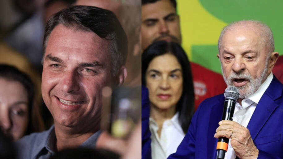 Flávio Bolsonaro e Lula se preparam para acompanhar apuração tensa do segundo turno