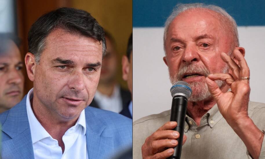 Flávio Bolsonaro lidera pesquisa Datafolha para 2º turno contra Lula; tensão aumenta