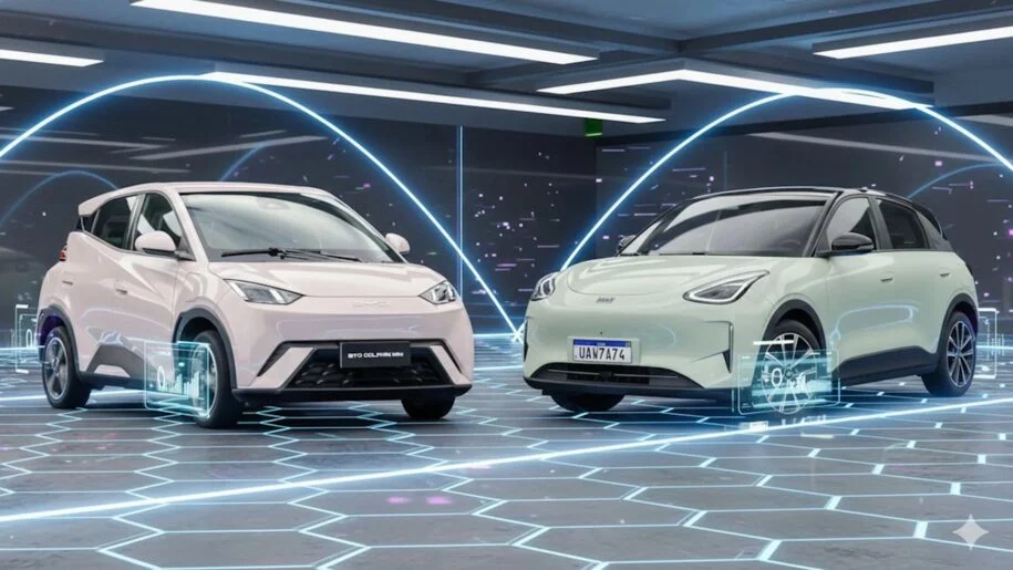 Geely EX2 desafia BYD Dolphin Mini: quem leva a melhor nos elétricos?