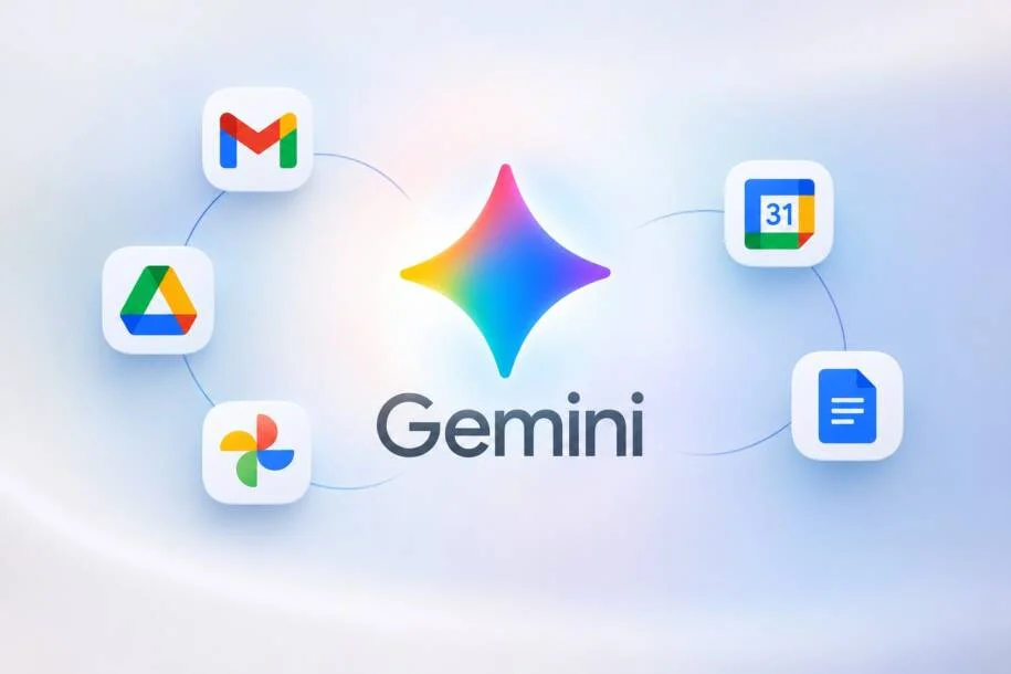Google ativa Gemini com apps conectados e melhora respostas personalizadas