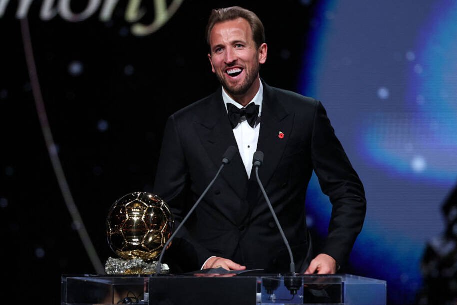 Harry Kane conquista a Bola de Ouro e faz história para o futebol inglês