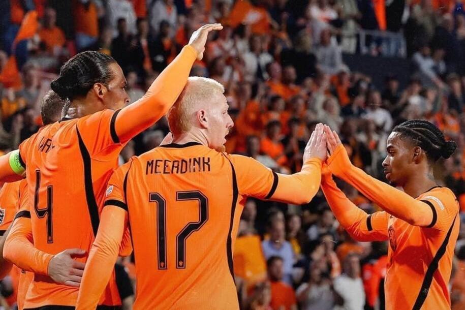 Holanda supera Sérvia com virada emocionante e assume liderança na Liga das Nações