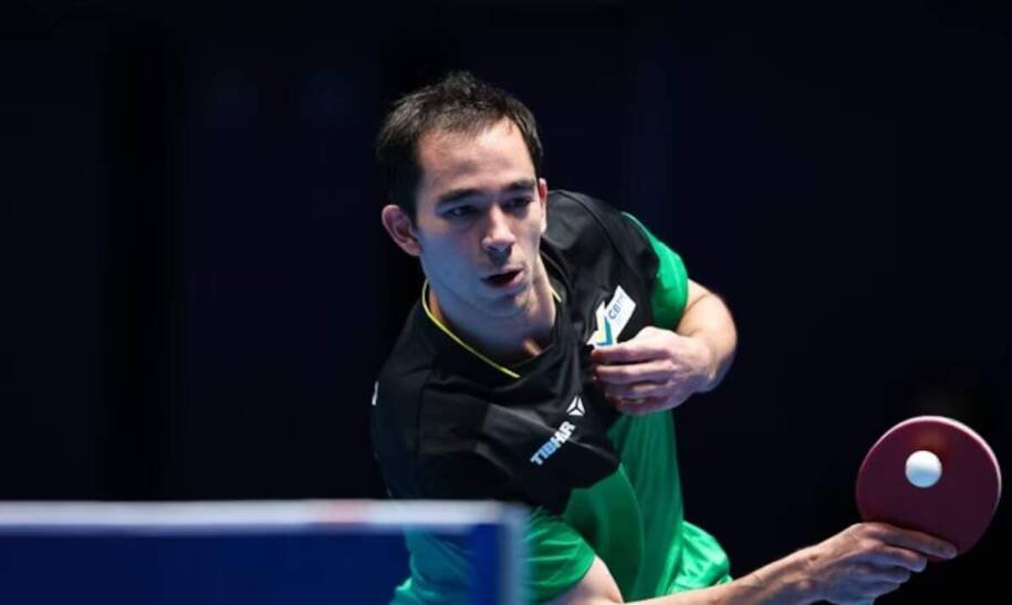 Hugo Calderano vence Sidorenko e avança às semifinais do WTT na França