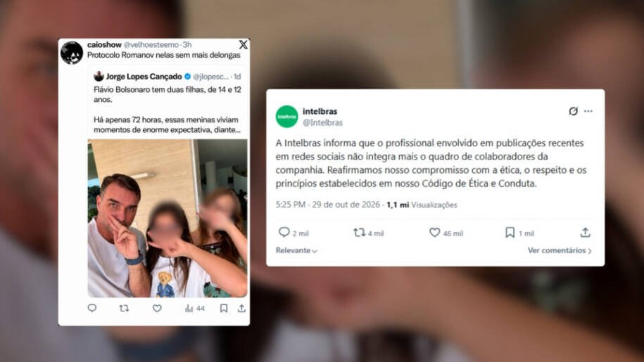 Intelbras demite Caio Anjo Fernandes após polêmica sobre filhas de Flávio Bolsonaro
