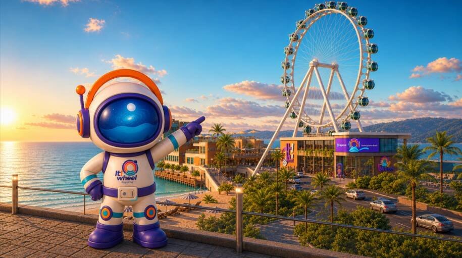 It! Wheel apresenta Astro Nik e revela detalhes da roda-gigante em Itapema