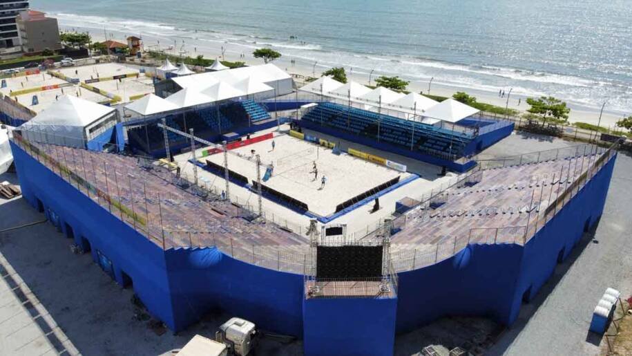 Itapema confirma etapas de vôlei de praia e amplia estrutura para 2,5 mil pessoas