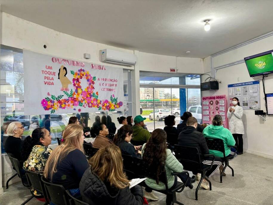 Itapema intensifica campanha Outubro Rosa com ações de saúde e prevenção