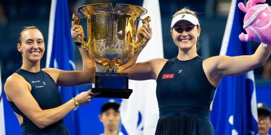 Luisa Stefani e Gabriela Dabrowski conquistam WTA 1000 de Pequim em grande estilo