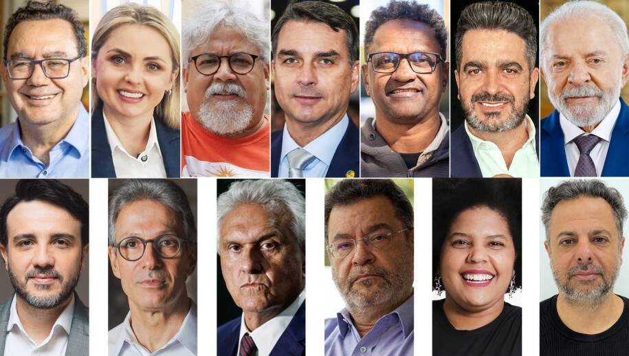 Lula e Flávio Bolsonaro lideram disputa entre 14 candidatos nas eleições 2026