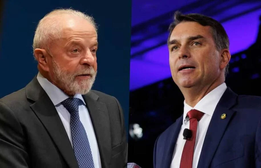 Lula e Flávio Bolsonaro se enfrentam no segundo turno das eleições presidenciais