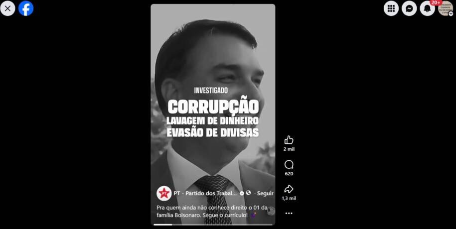 Lula Lança Minidocumentário e Expõe Escândalos de Flávio Bolsonaro na Campanha
