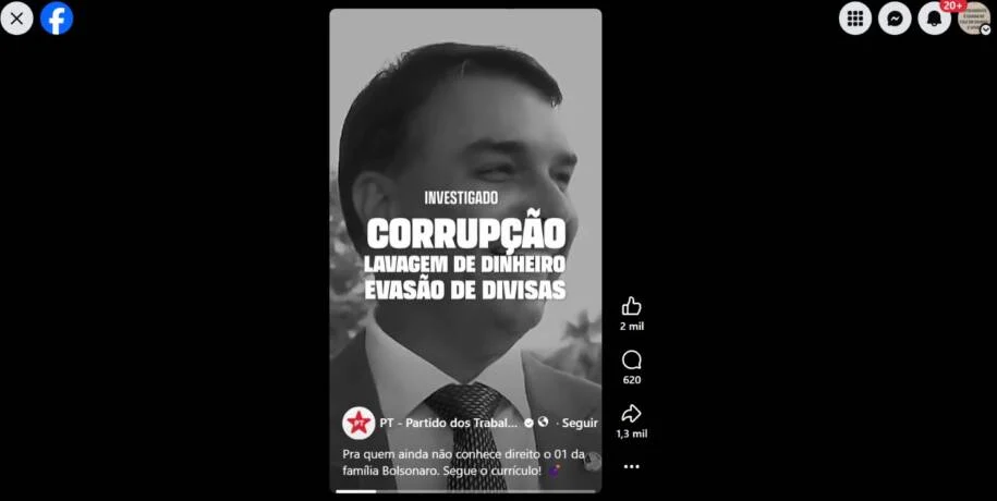 Lula Lança Minidocumentário e Expõe Escândalos de Flávio Bolsonaro na Campanha
