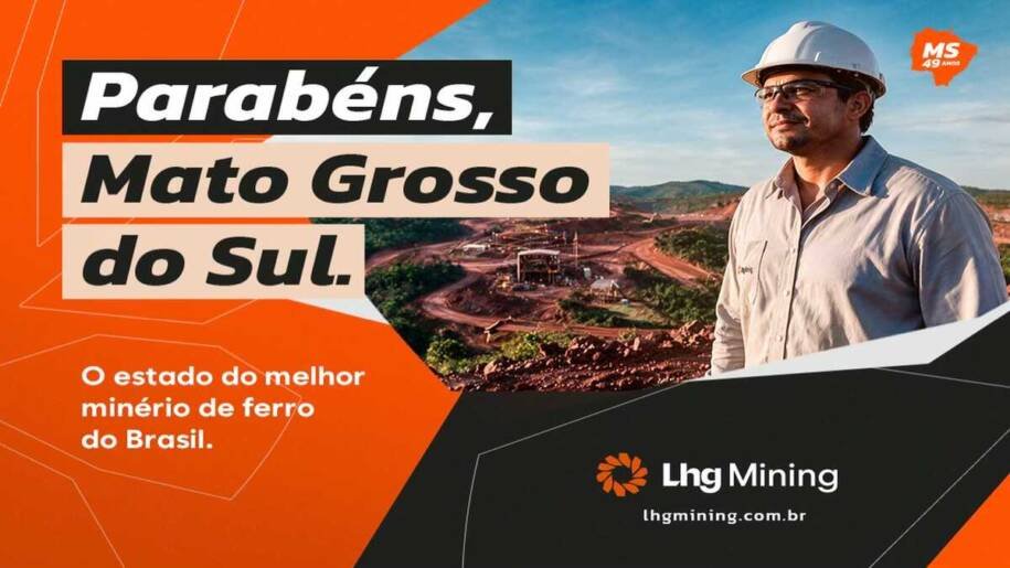 Mato Grosso do Sul amplia produção de minério de ferro e desafia o Brasil