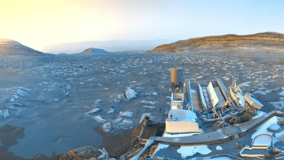 NASA celebra 5.000 dias de Curiosity com imagem inédita de Marte e novas descobertas