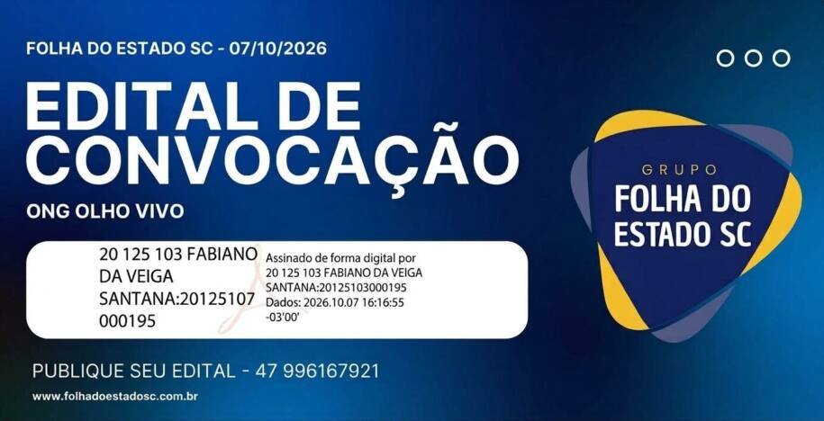 ONG Olho Vivo convoca associados para Assembleia sobre mudança de sede