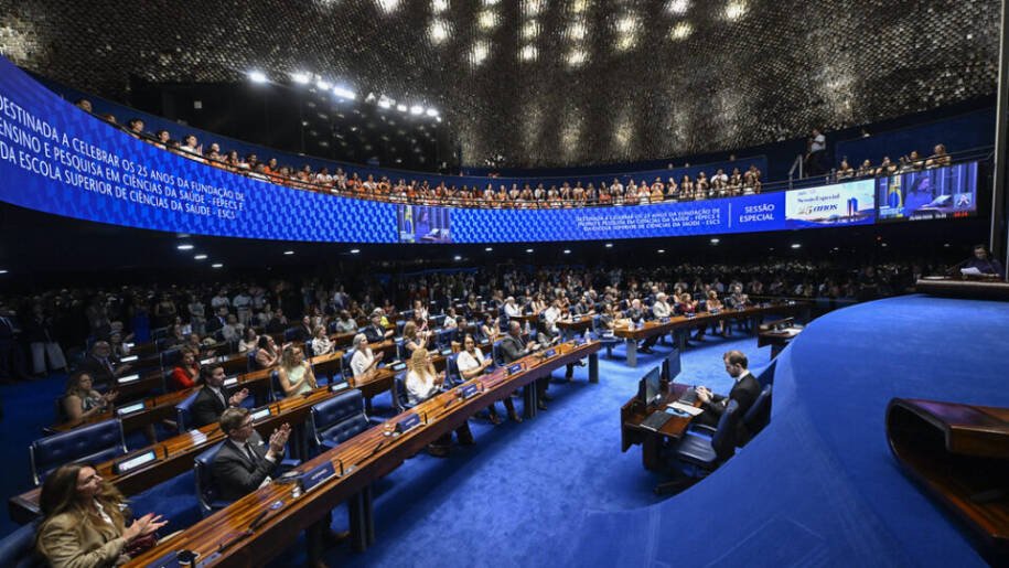 Senado Federal define 54 cadeiras; entenda o mandato de 8 anos e suas regras