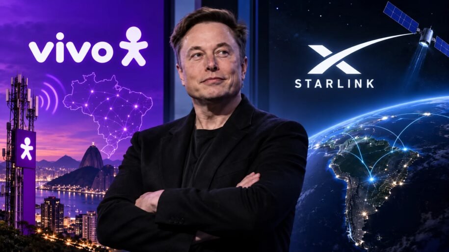 Starlink e Vivo testam conexão direta de celulares a satélites no Brasil