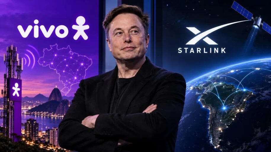 Starlink e Vivo testam conexão direta de celulares a satélites no Brasil