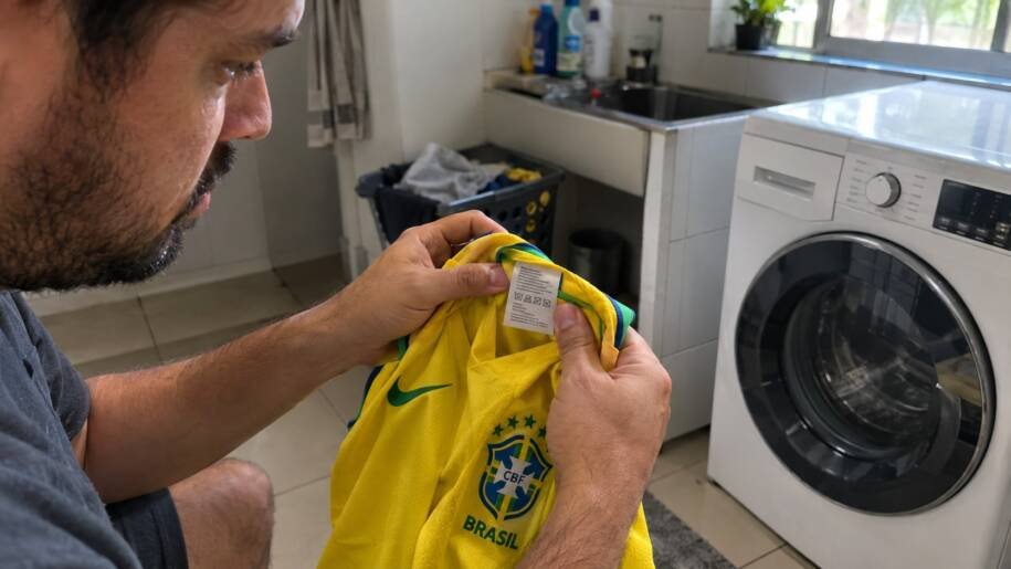 TechTudo revela como lavar camisas de time sem danificar estampa e números
