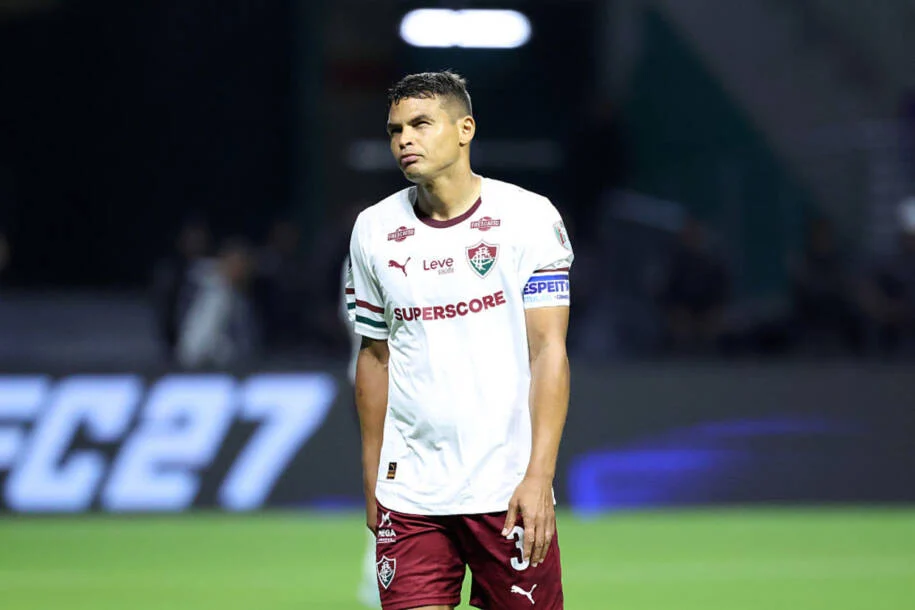 Thiago Silva se despede da Libertadores após eliminação do Fluminense