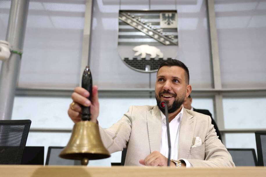 Tobias Rausch assume presidência do Parlamento da Saxônia-Anhalt e gera tensão